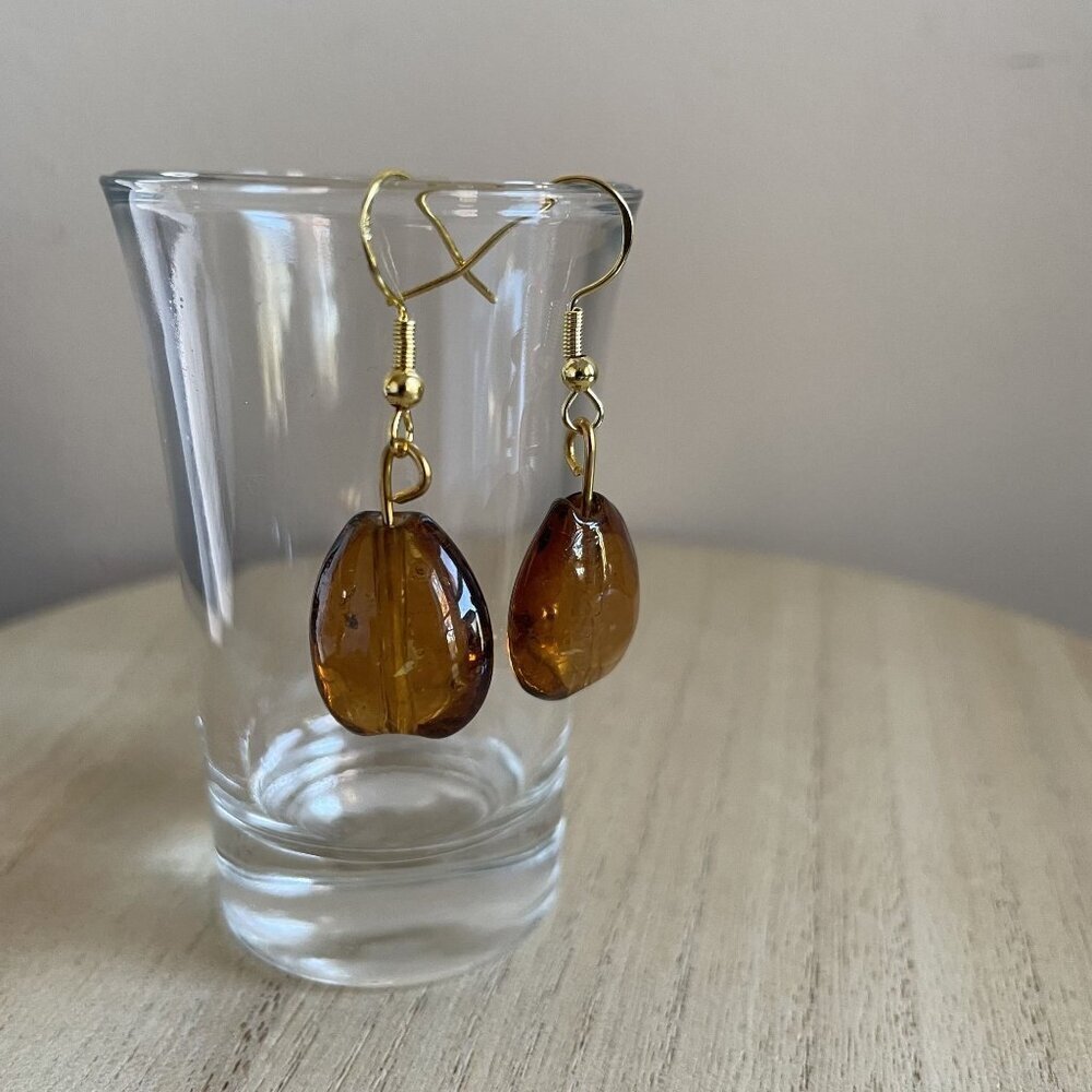Misty Beaded Earrings, boho, chic, handmade, casual, gold, silver, delicate, lig